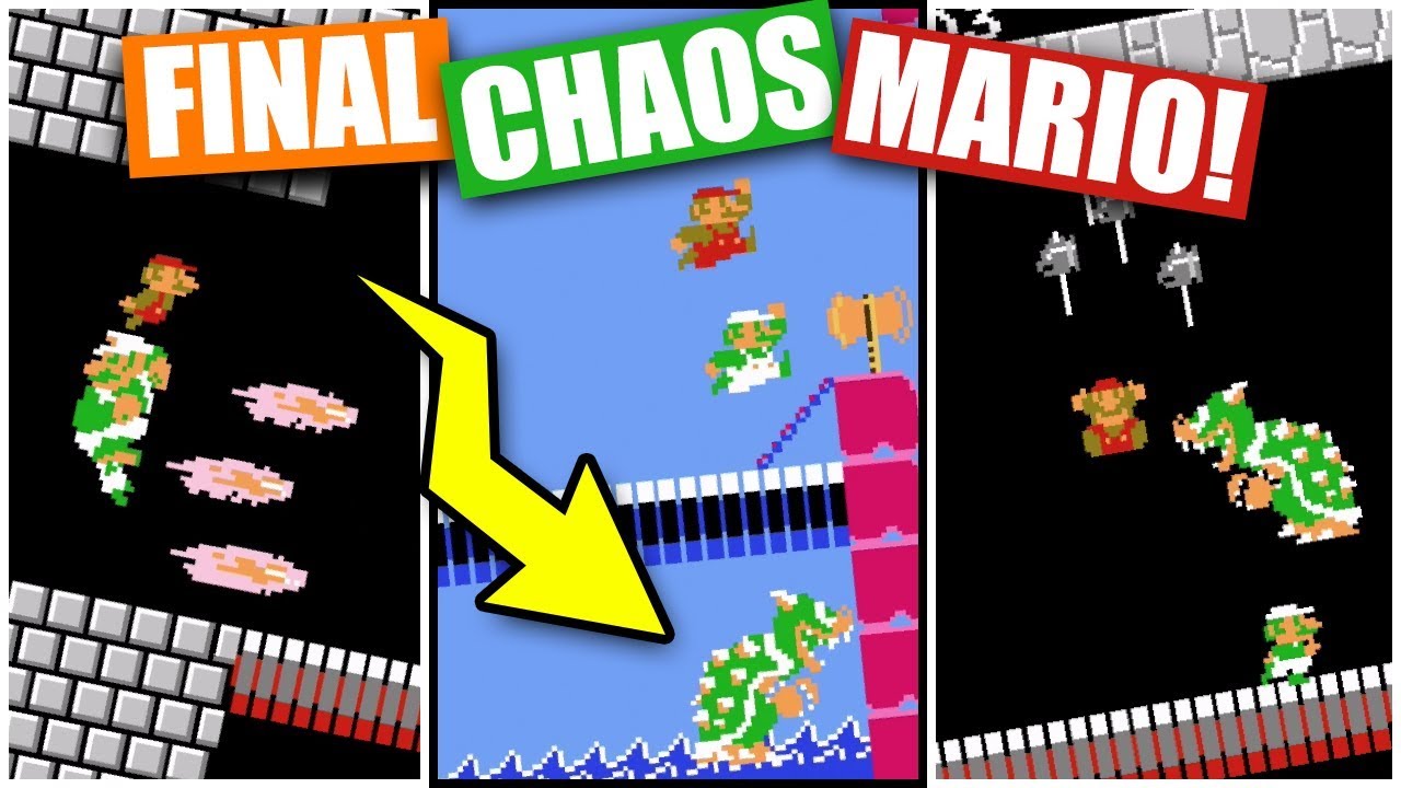 FINAL CHAOS MARIO Bros.! - GLITCHES & INSANITY