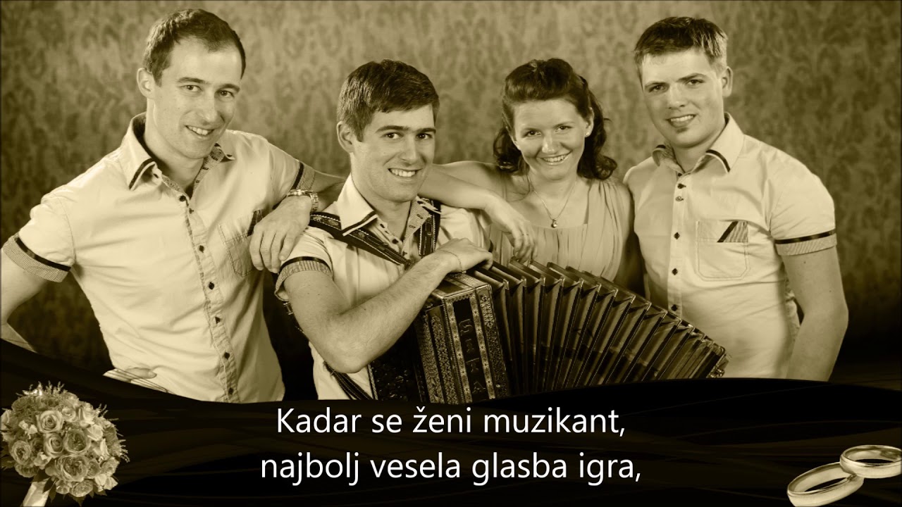 Ansambel JURČKI - Kadar se ženi muzikant