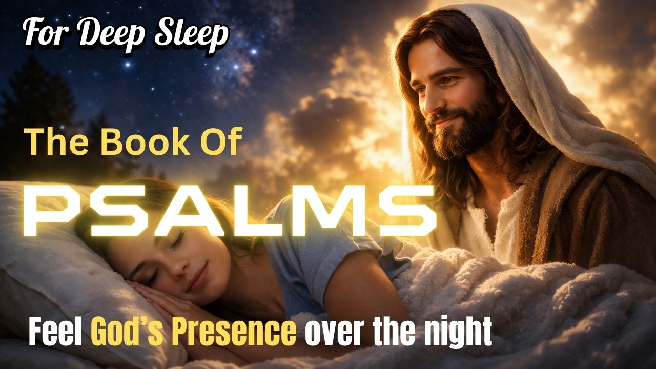Play The Book of Psalms Overnight 🌙 Bible for Deep Sleep & Peace 8 Hours