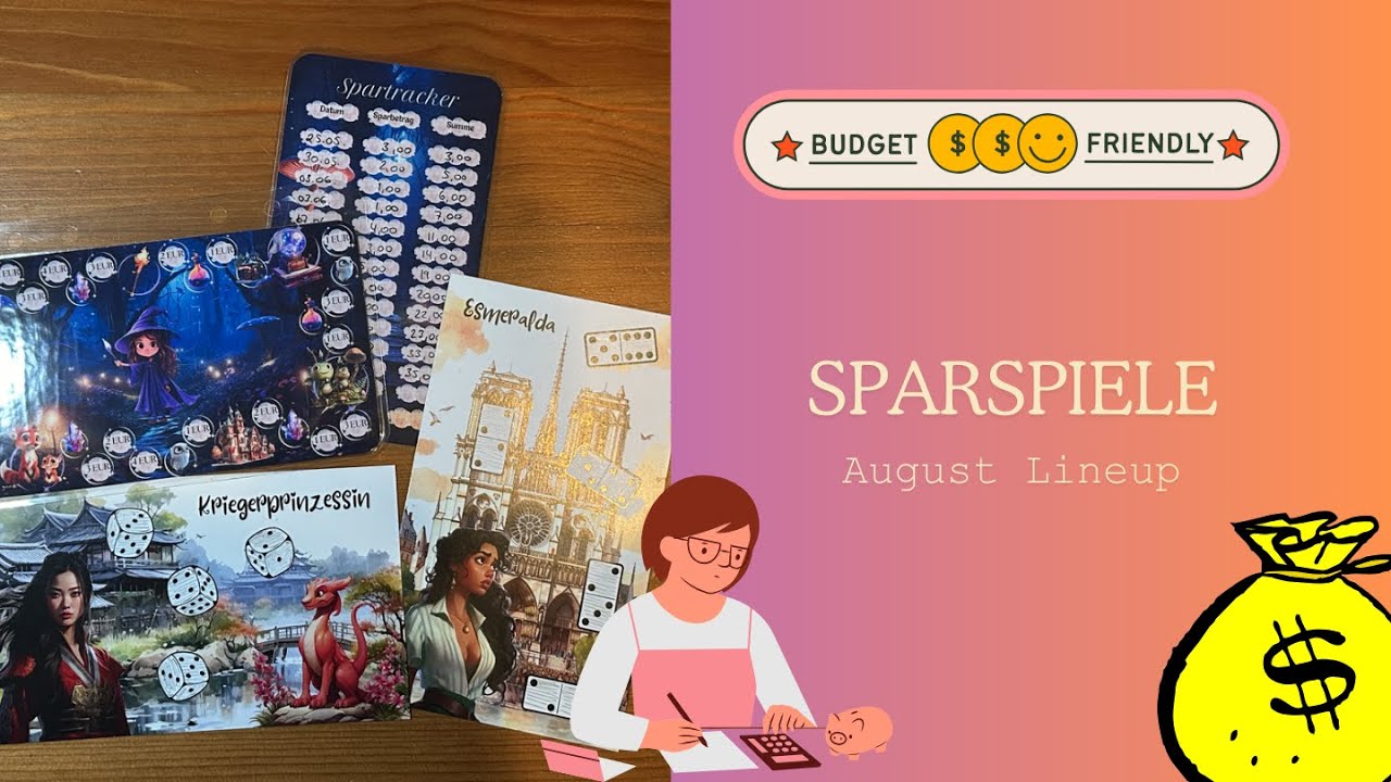 #Sparspiele - Was zieht ein im August?