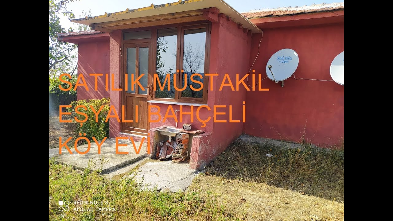 SATILDI..Kaz dağlarına yakın Satılık müstakil bahçeli masrafsız köy evi.Yenice Taban