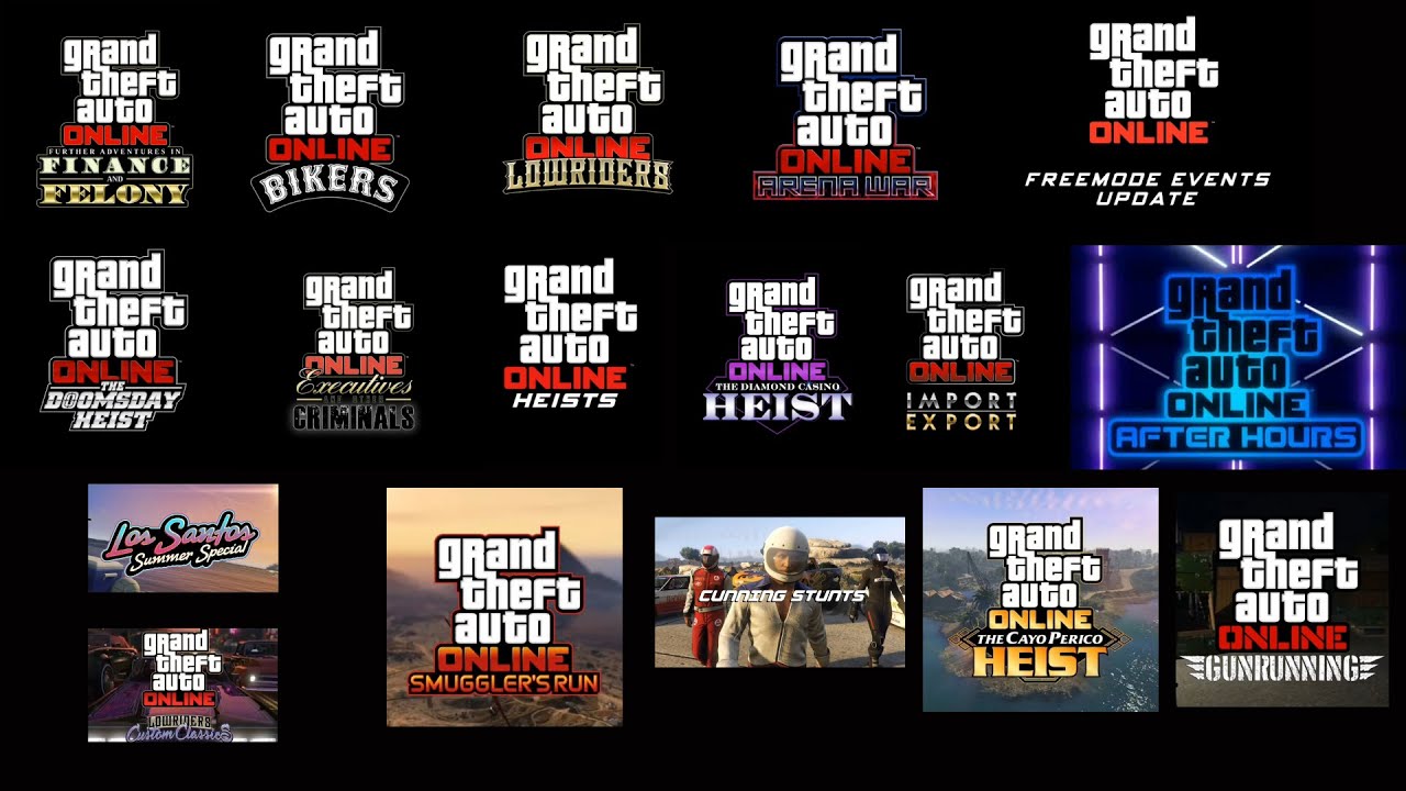 All GTA Online Trailers (2013-2021)