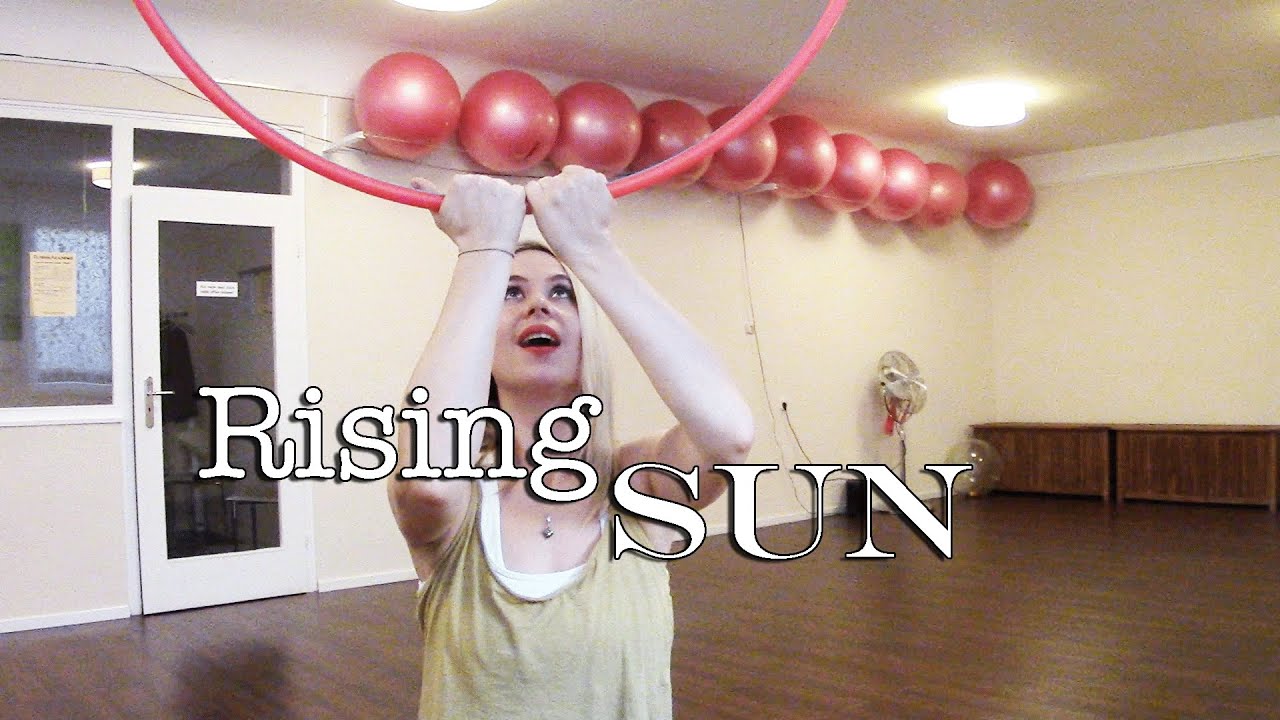 Rising Sun - Hula Hoop Trick für Anfänger/ Beginner auf Deutsch