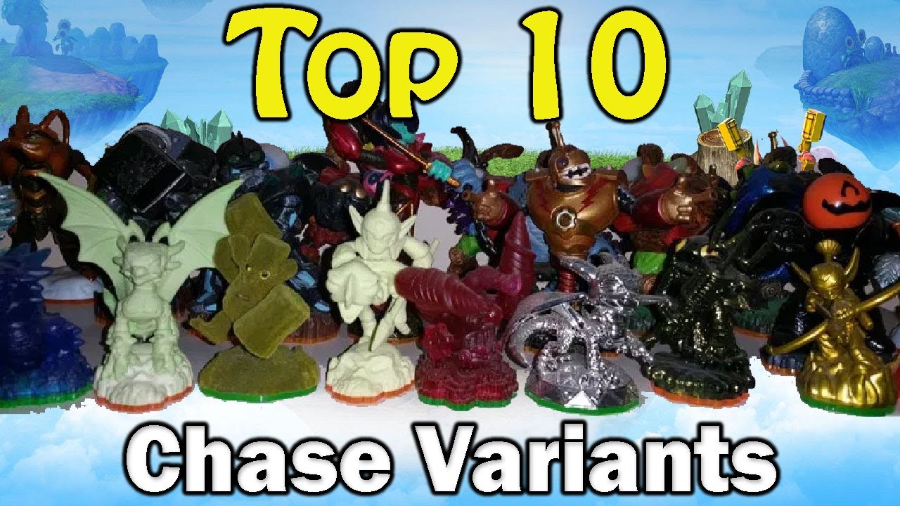Top 10 Chase Variants Skylanders