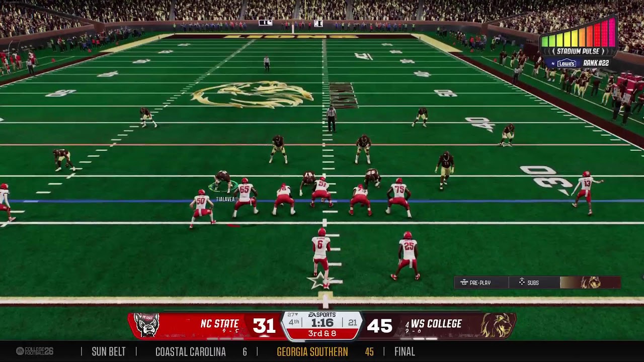 S5: 2 Star  Week 11 NCAA26