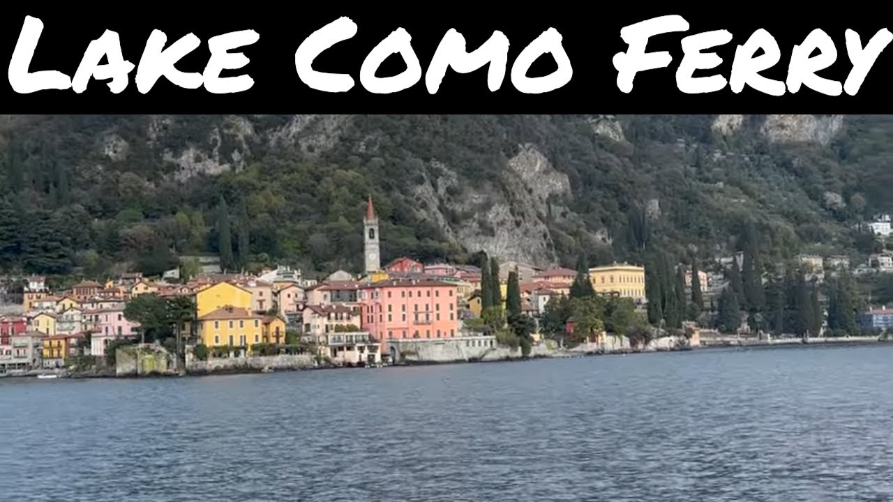 Lake Como Ferry: Explore Lake Como Italy on a Budget
