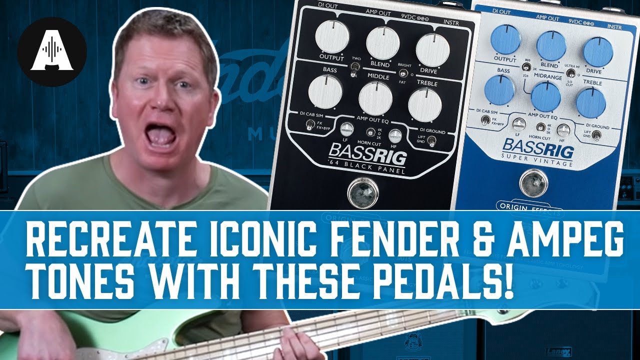 Origin Effects BassRIG - Recreate Iconic Fender & Ampeg Sounds!