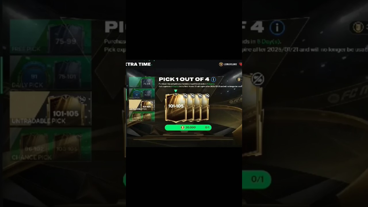 FC mobile  25 new updated market pick new event guide