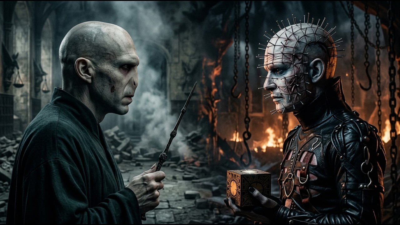 Voldemort VS Pinhead - WHO WOULD WIN | LEGENDARY COMBAT