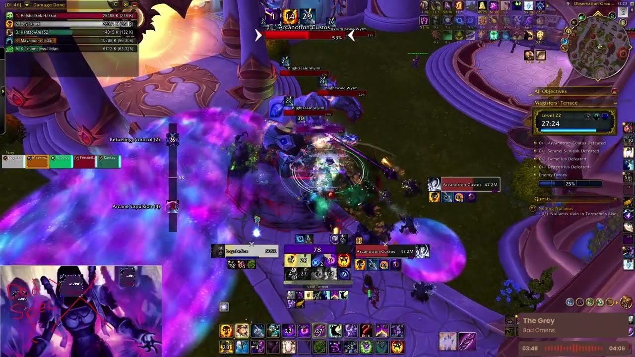 22 Magisters Terrace shadow priest pov