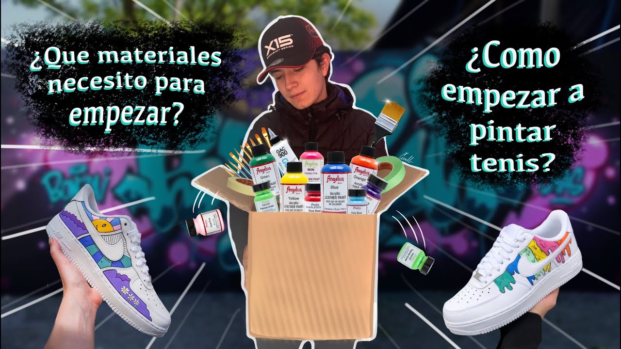 Materiales para personalizar tenis/zapatillas