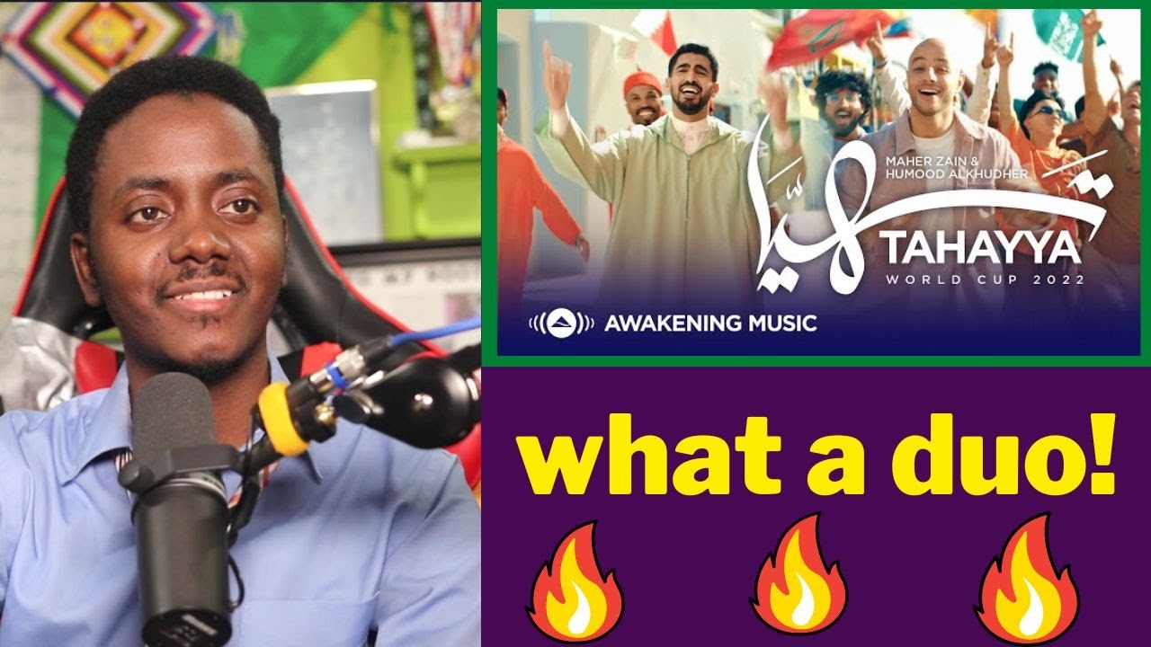 Maher Zain & Humood - Tahayya | World Cup 2022 | ماهر زين و حمود الخضر - تهيّا- @AbdimalikReacts