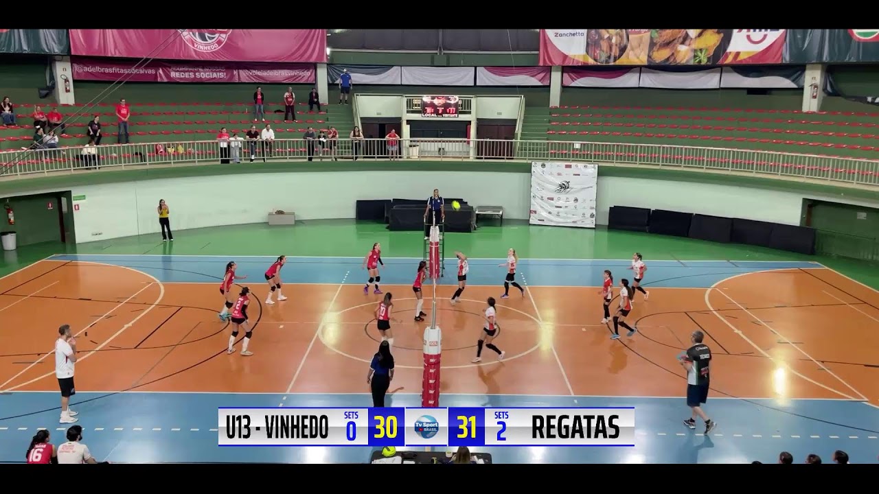 VINHEDO x VOLEI REGATAS - SUB 13  - SEMIFINAL- LIGA REGIONAL  24/10/25