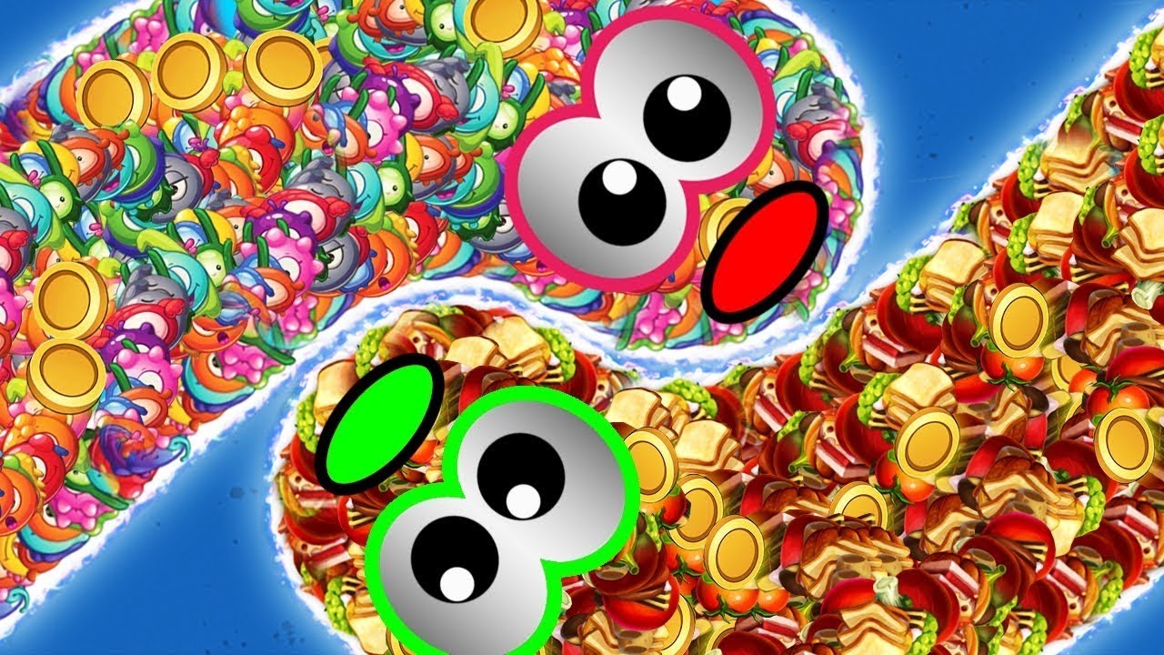 🐍 WORMATE ZONE.IO | Rắn Săn Mồi #021 BIGGEST SNAKE | Epic Worms Zone Best Gameplay | Biggiun TV