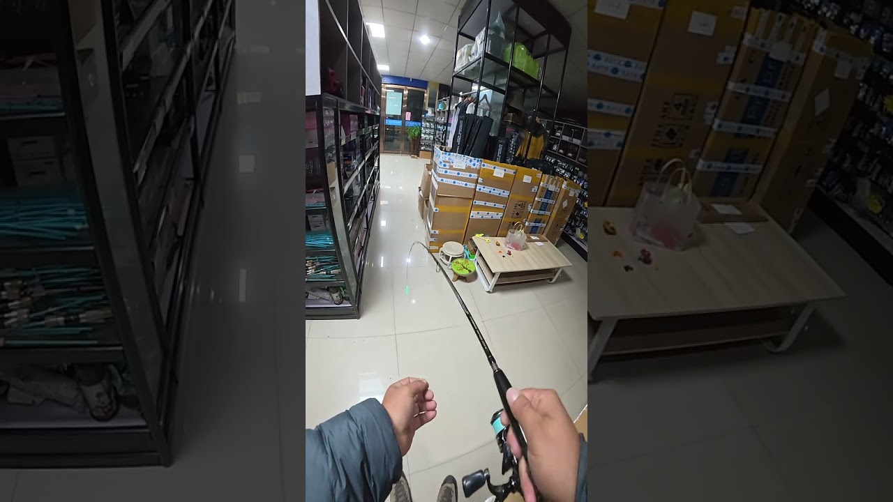 Lure catapult shooting practice