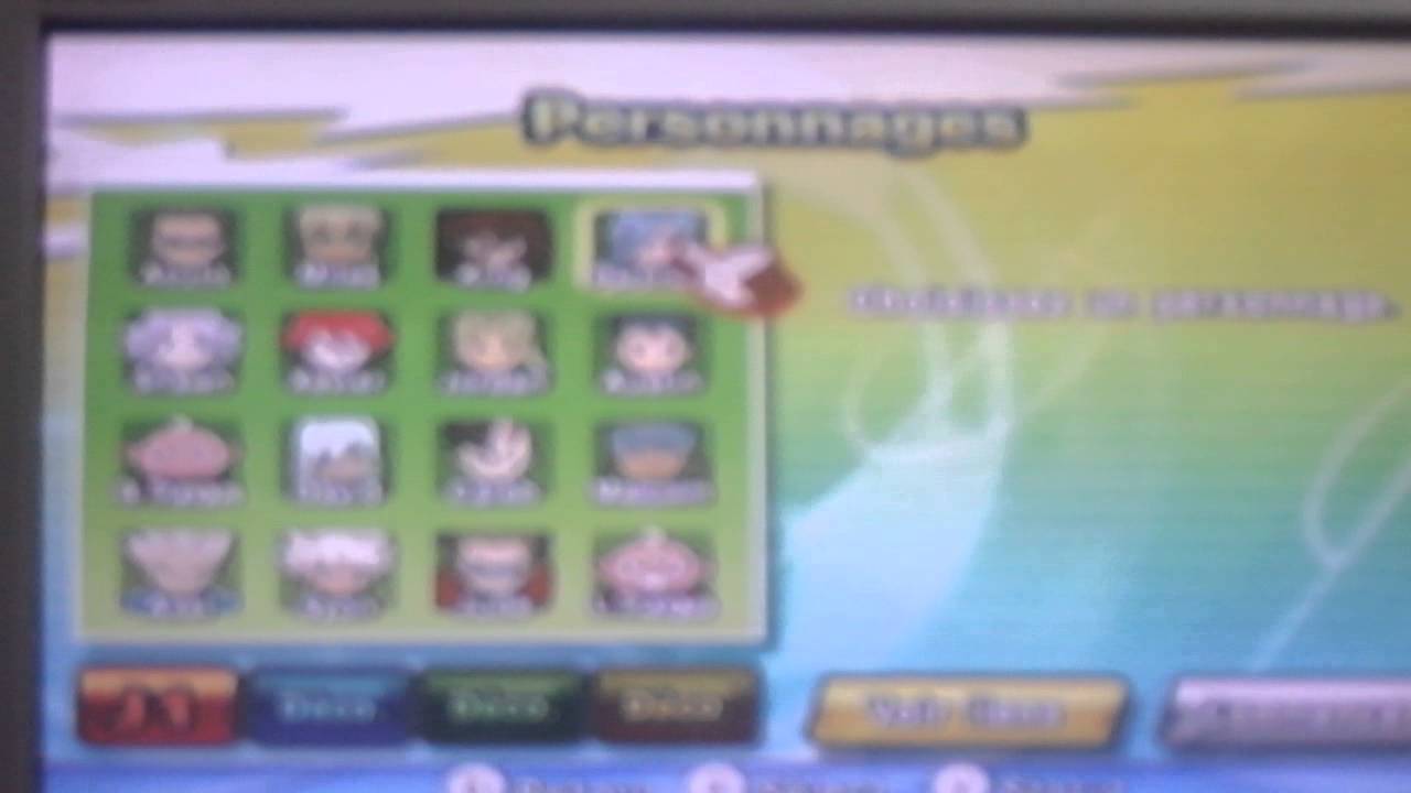 personnages cachés inazuma eleven striker dévoilés par Yunis