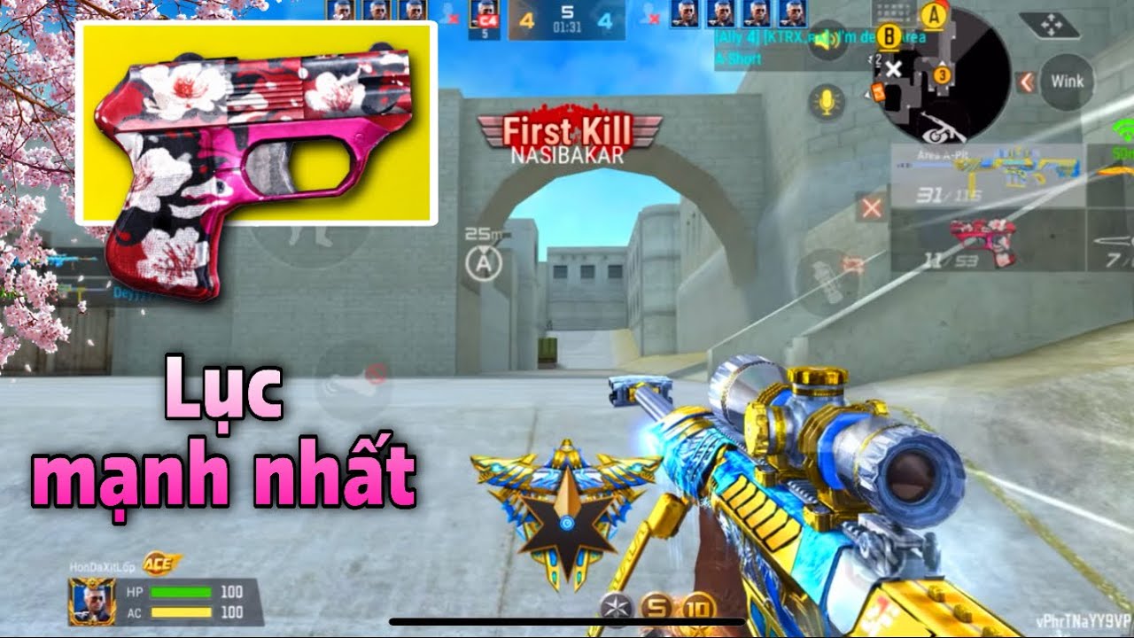 CrossFire:Legends | Khẩu Lục mạnh nhất game hiện tại - Cop357 Sakura