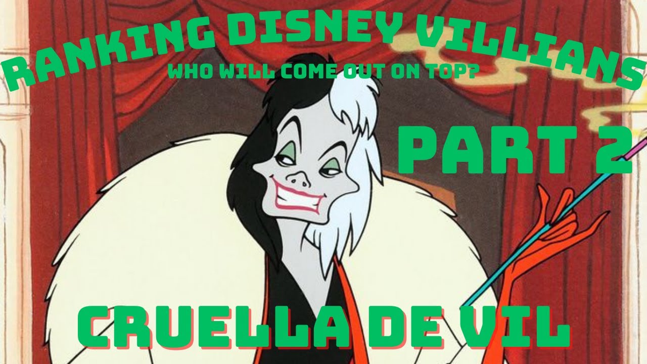Ranking Disney Villains: Cruella De Vil from 101 Dalmatians Part 2