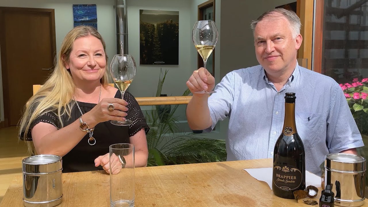 The Friday Bubble Review of Champagne Drappier Grand Sendree 2010 with Essi Avellan MW & Nick Baker