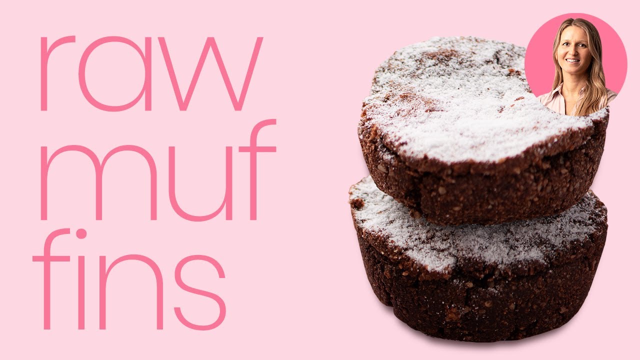 Čokoladni Raw MUFFINI punjeni kremom od 🍊 naranče