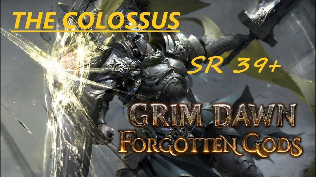 GRIM DAWN-THE COLOSSUS-SHATTERED REALM SOLO-SHARD 39 BOSS ROOM-2025 WARDER BUILD