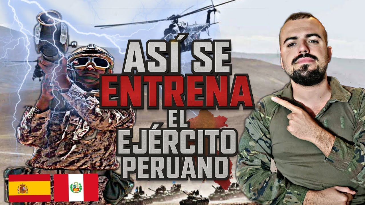 EX MILITAR ESPAÑOL NO SE LO PODÍA CREER!ASÍ SE ADIESTRA EL EJÉRCITO PERUANO! SON MUY PROFESIONALES!
