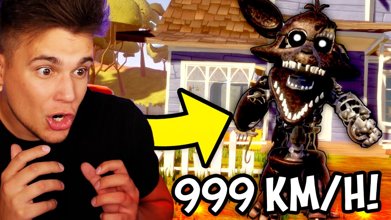 FOXY W HELLO NEIGHBOR?! 🦊 *SZYBSZY NIŻ FREDBEAR*