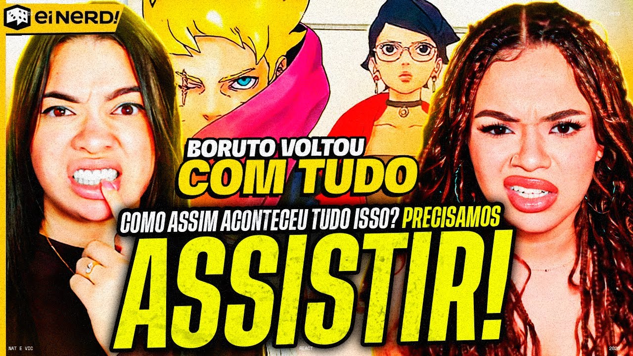 O TIMESKIP CHEGOU! BORUTO: TWO BLUE VORTEX PAROU A INTERNET! | react