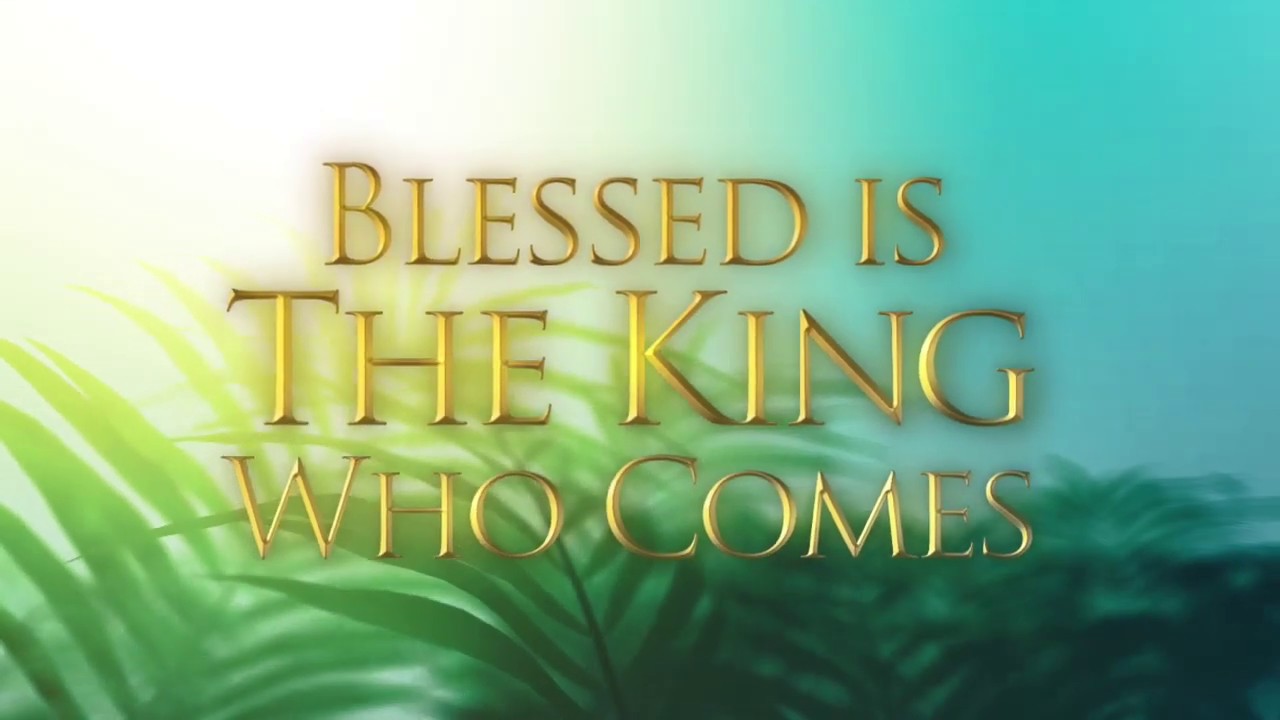 Hosanna Palm Sunday Worship Intro
