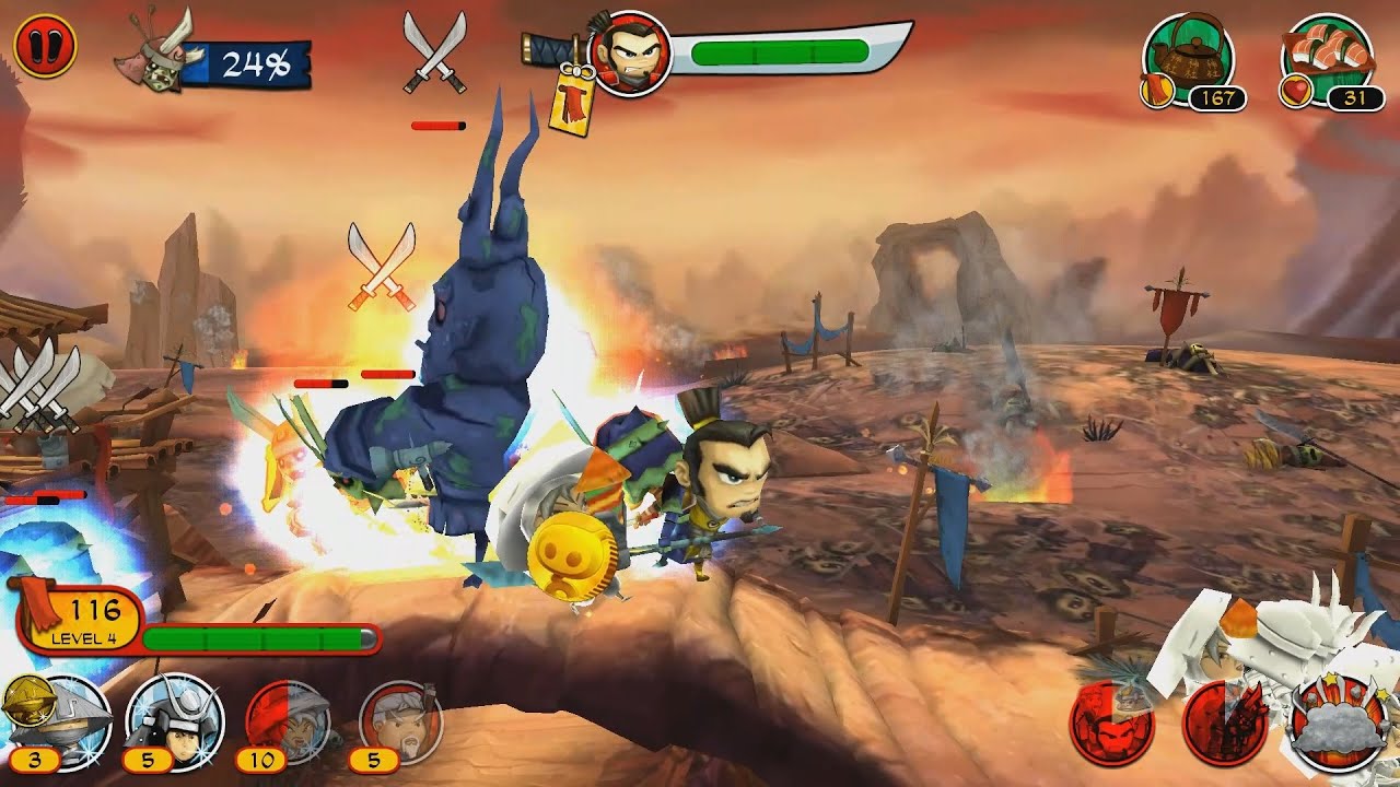 Samurai vs Zombies defense 2 - Wave 999 - HD