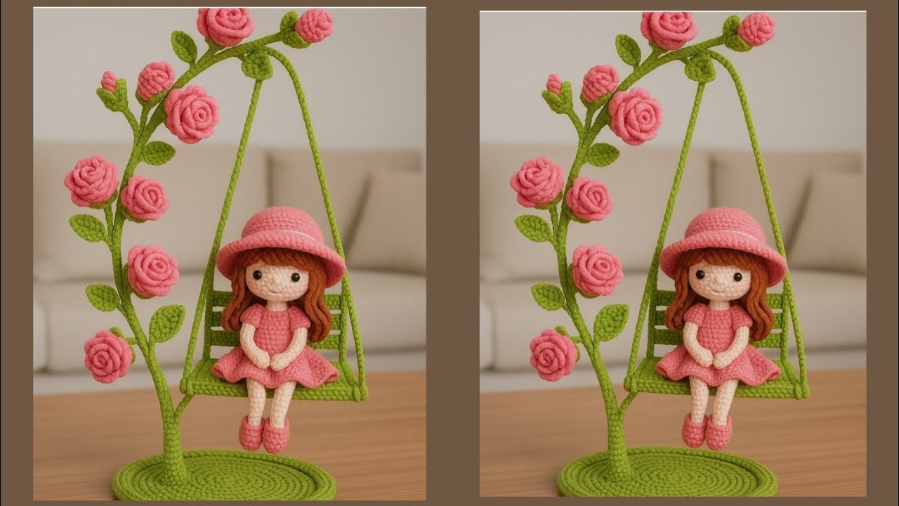 crochet gift ideas, crochet gift, crochet show piece/@Yo Moda Crochet