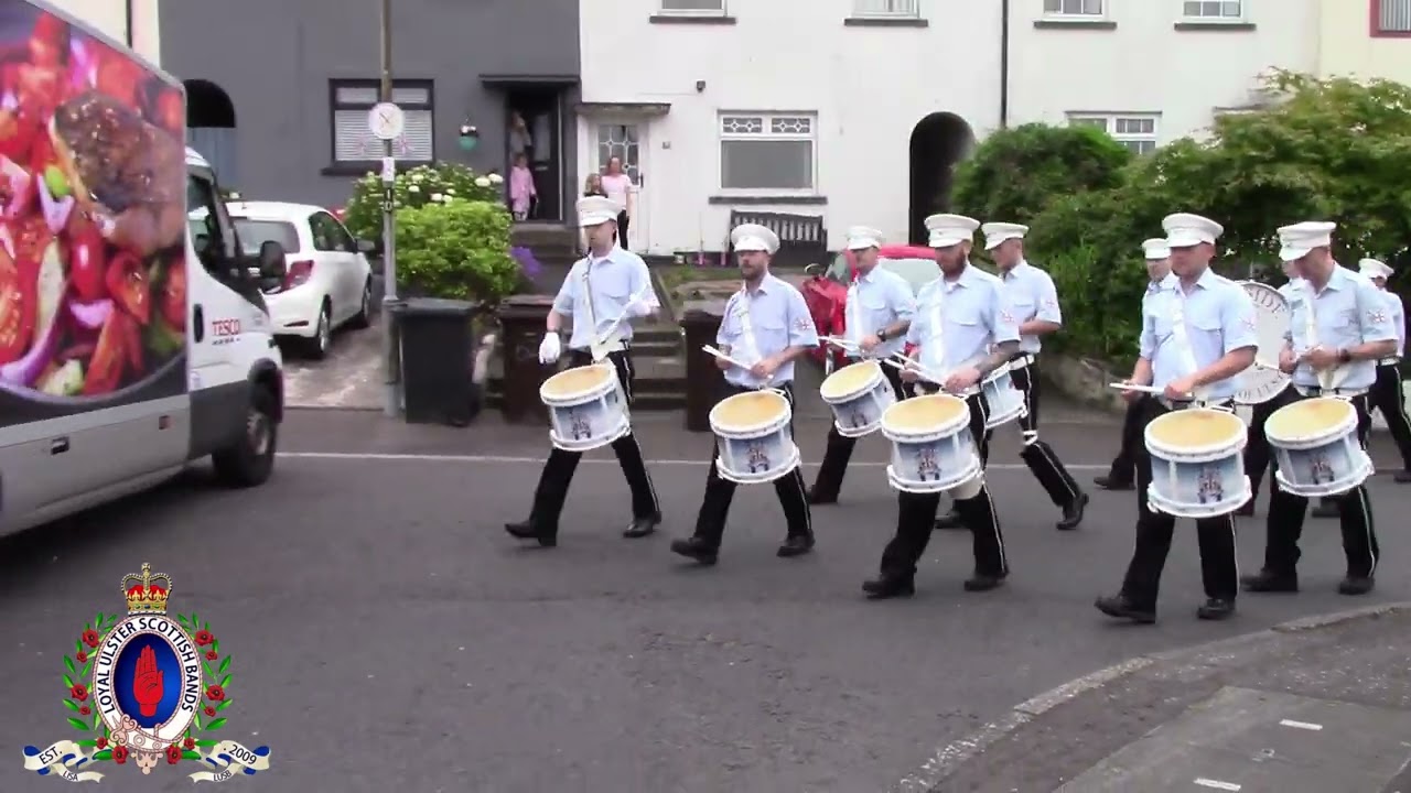 Burnside Sons Of Ulster FB @ Carnmoney District LOL No 25 Mini 12th Parade 21/06/22
