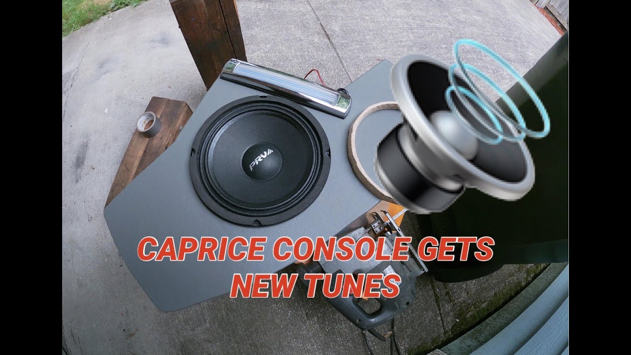 BOX CHEVY CONSOLE SPEAKER UPGRADE | PRV | CAPRICE CLASSIC AEROCOUPE