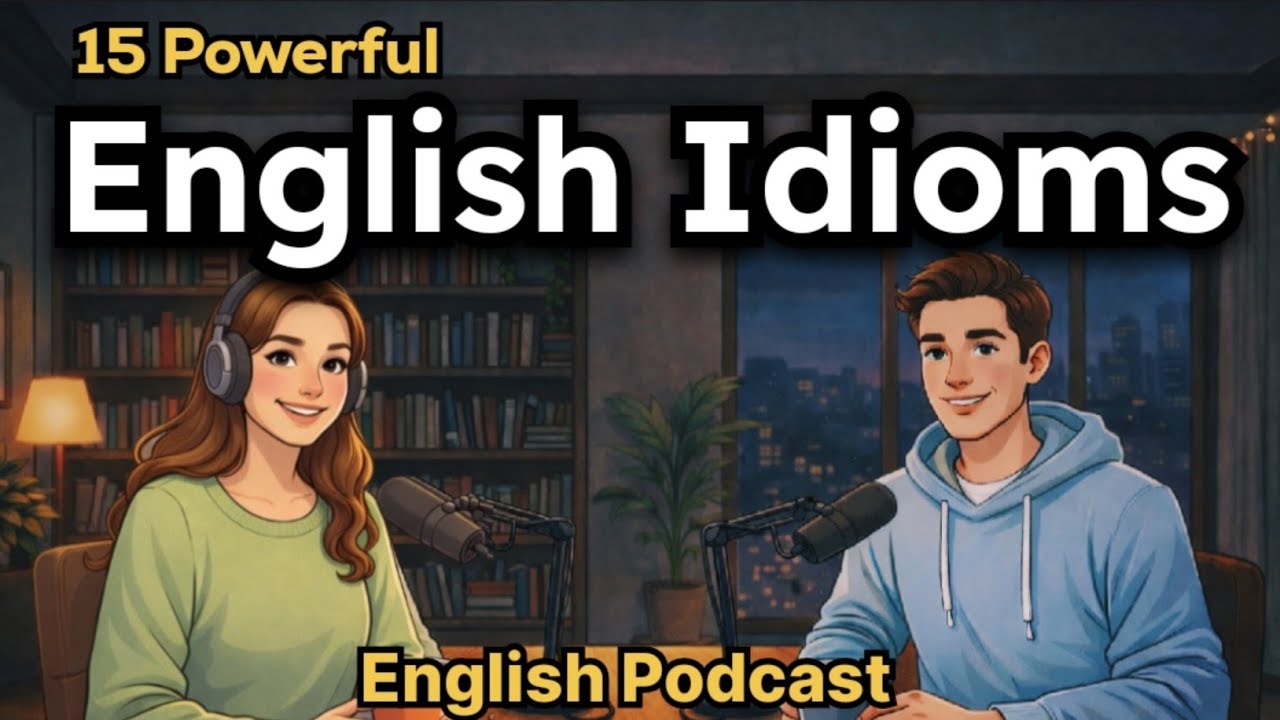 15 Powerful English Idioms You Must Know | Speak Naturally in Daily Conversations | English Podcast