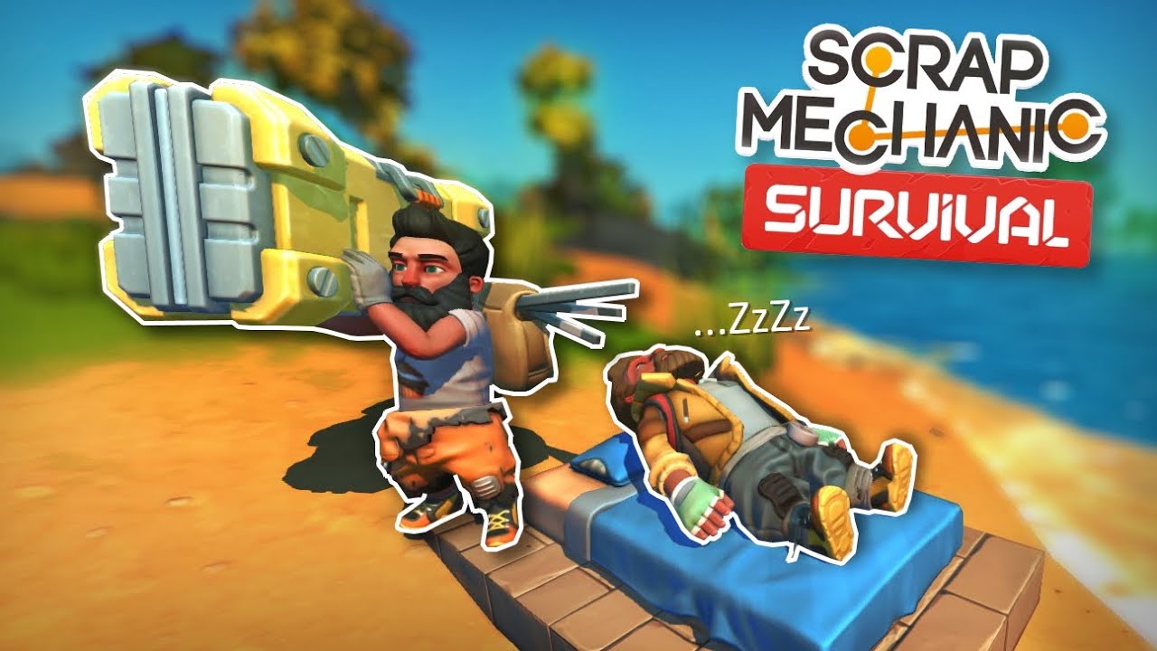 I Called a Friend to Help Move my Base! - Scrap Mechanic Survival Mode #21