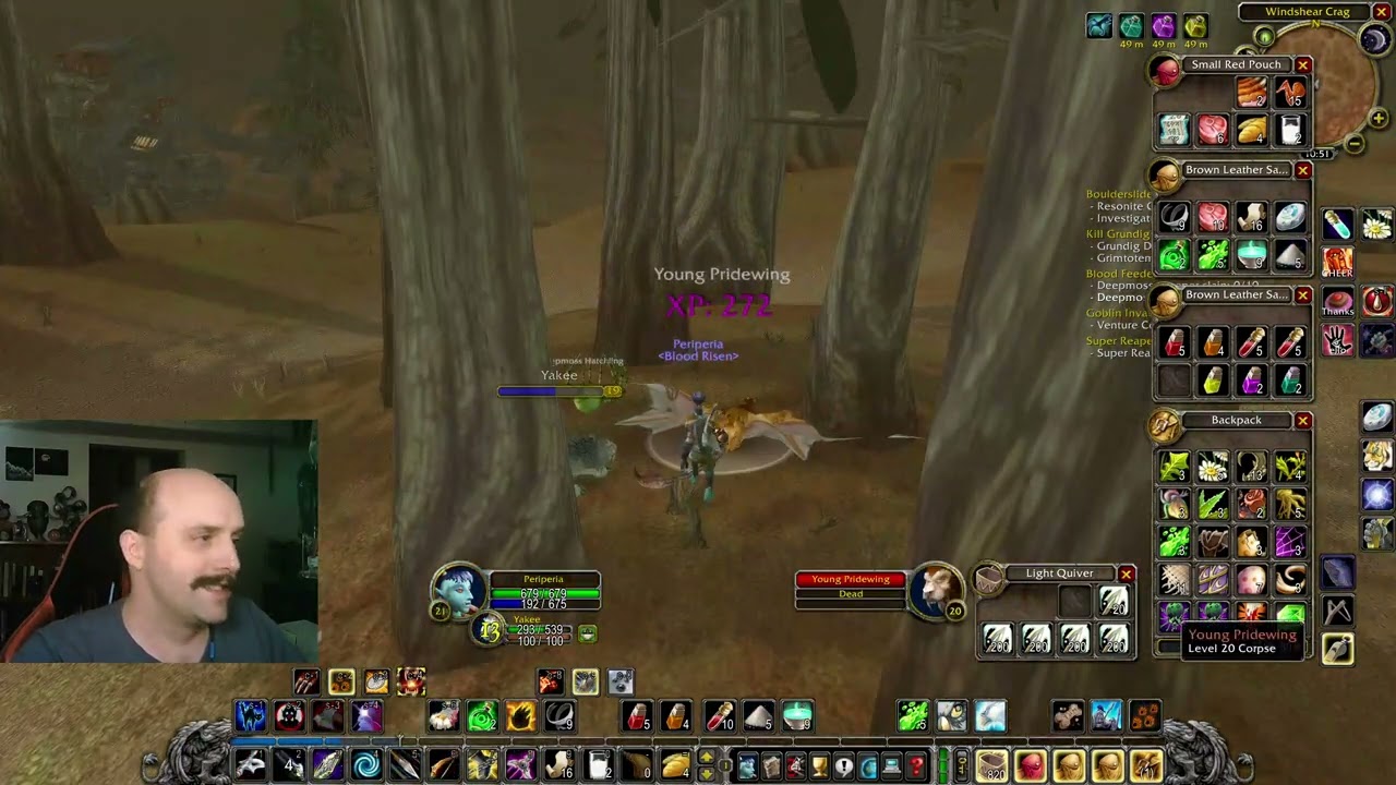 No add-ons! PeriPeria the hunter!Hardcore WoW! No add-ons!
