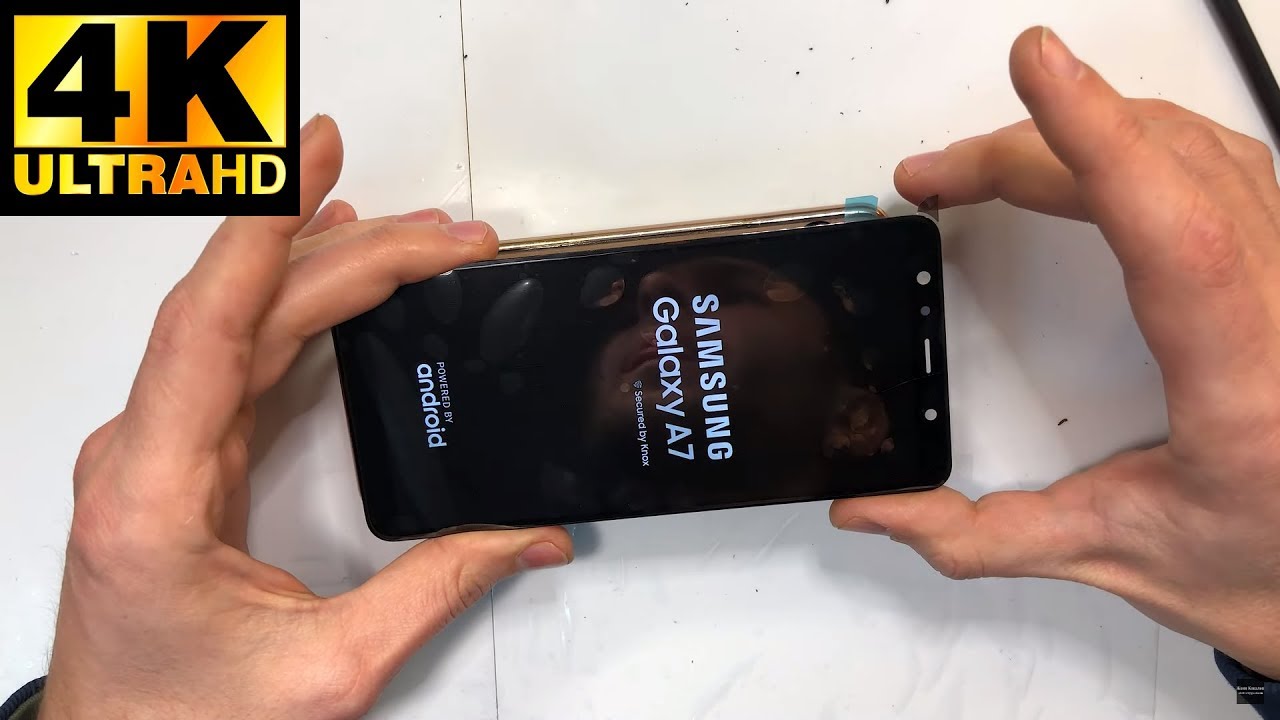 Samsung Galaxy A7 - Screen Replacement Disassembly / Замена Экрана Разборка