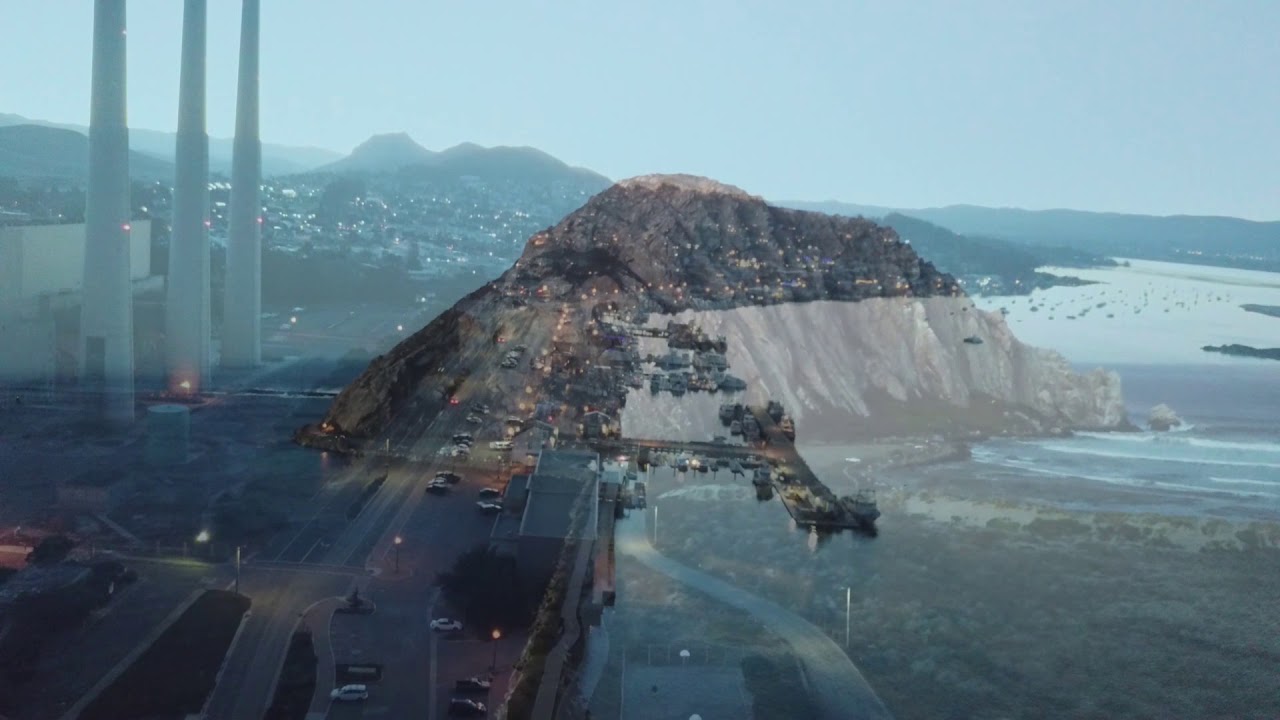 Morro bay rock sunrise dji mavic pro