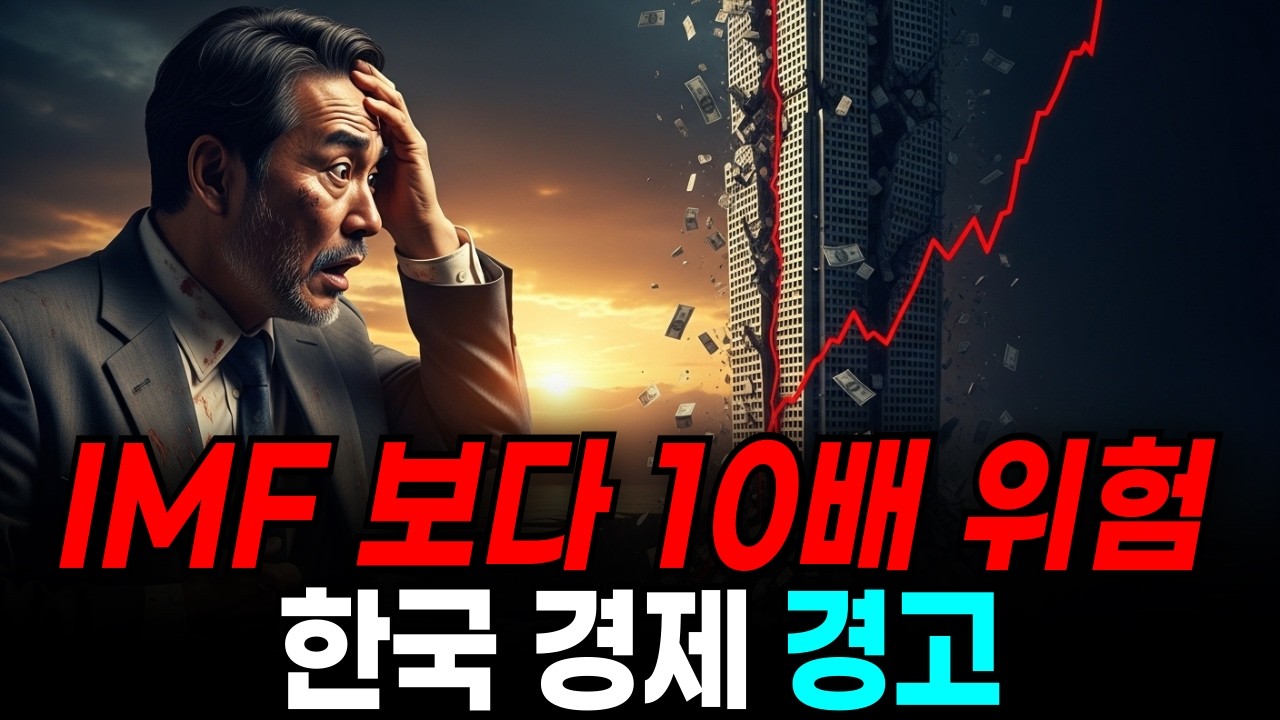 지금 한국 경제, IMF보다 10배 더 위험한 5가지 결정적 증거