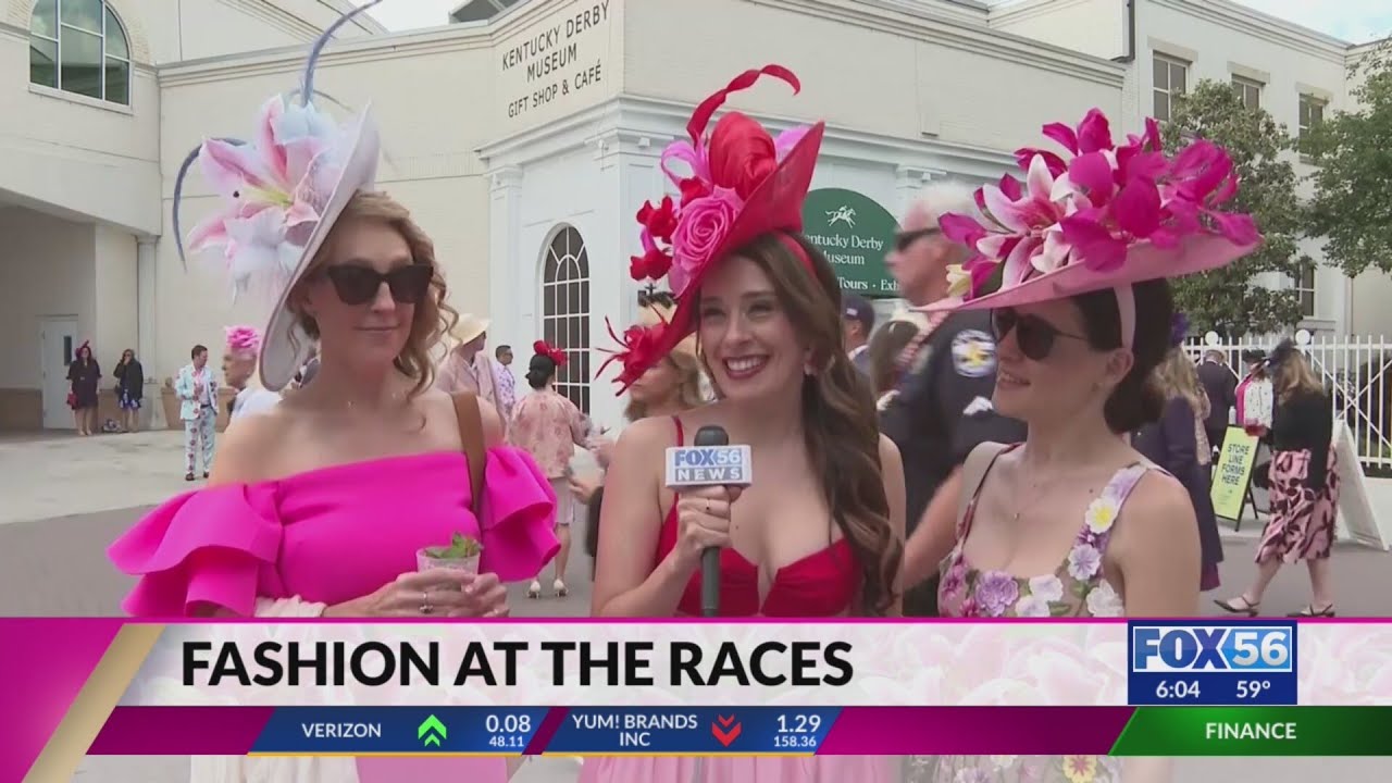 Race attendees show out for Kentucky Oaks with bold fashion