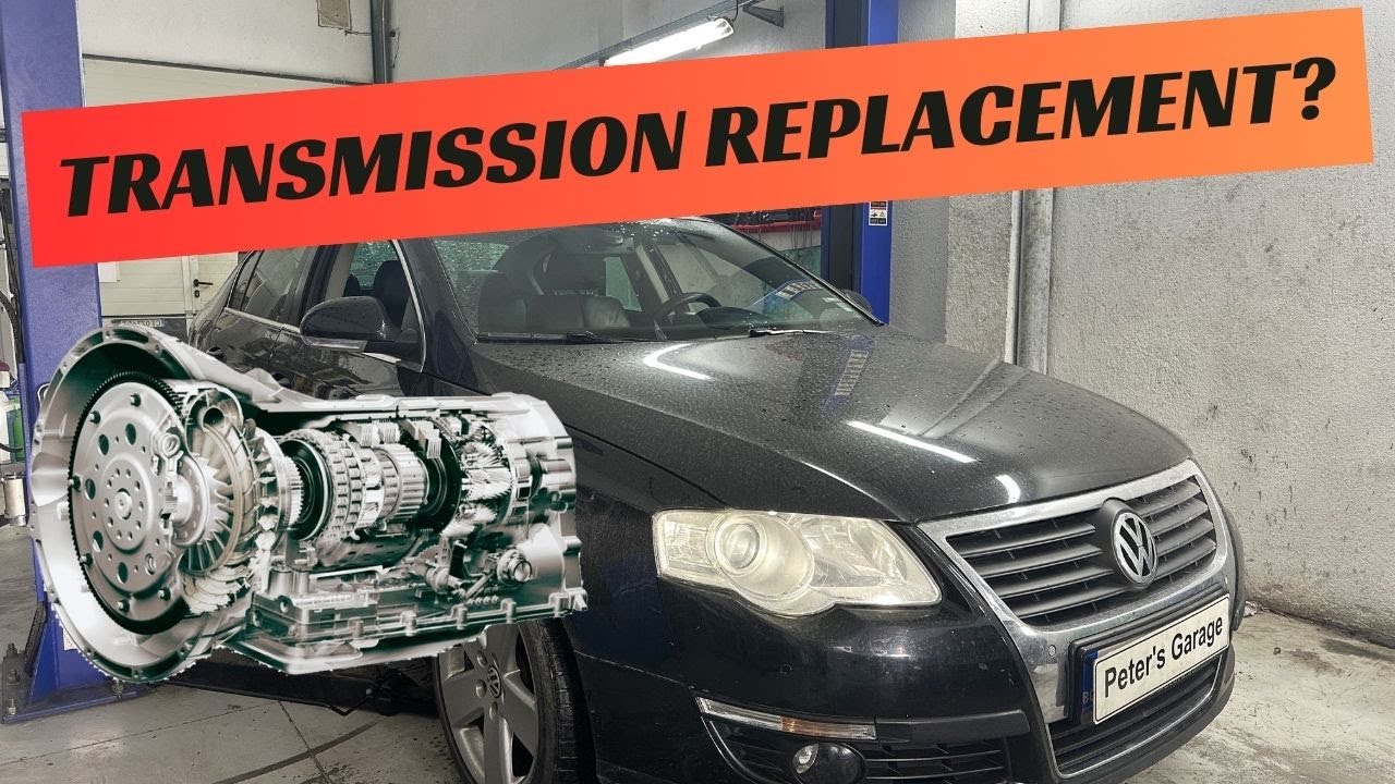VW Passat 6 1.6 TDI Gearbox / Transmission removal replacement