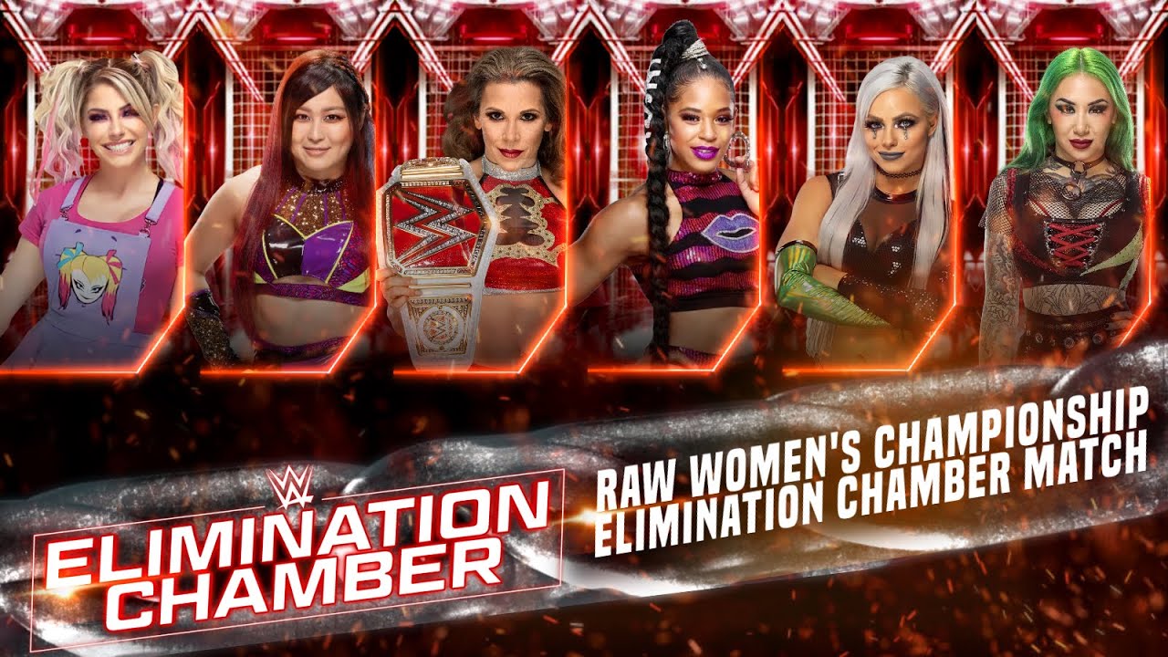 WWE 2K22 Universe Mode | Raw Women’s Championship Elimination Chamber