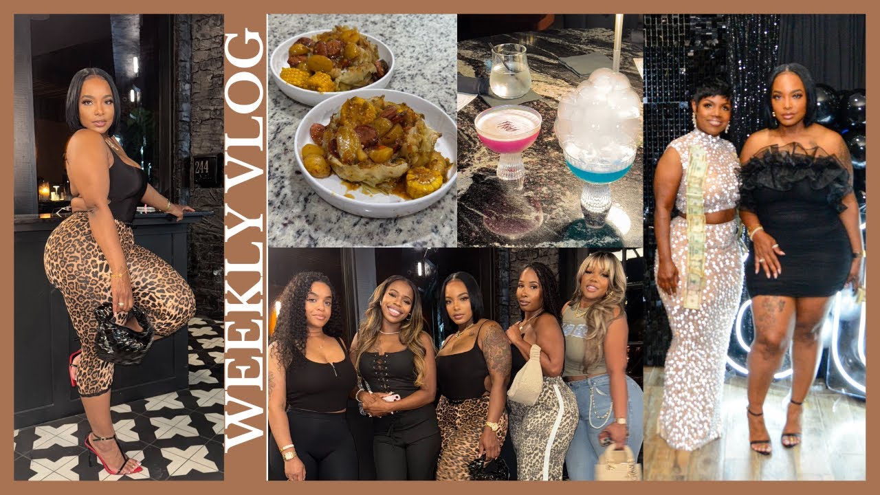 VLOG | MOM&rsquo;S 60TH BDAY | THE VIRAL CABBAGE BOIL |  HOUSTON WEEKEND VIBES | HIP-HOP STEP CLASS & MORE