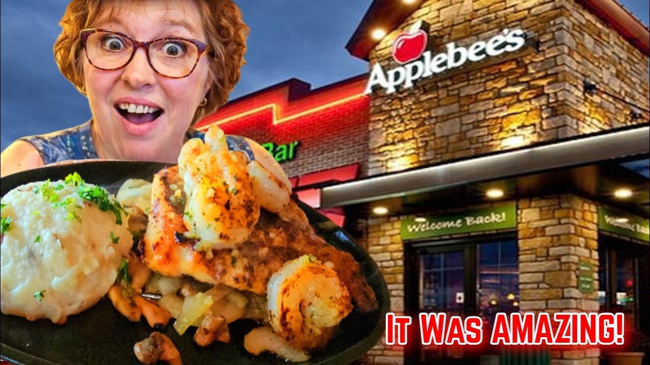 Eating at Lakeland’s Applebee’s! Was it WAY Better Than We Expected or Was It Not Worth the Trip?