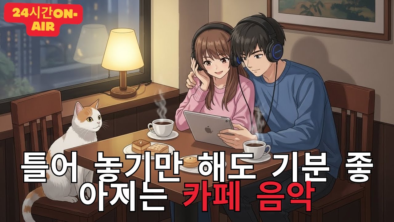 [Playlist] 라이브 24시간 연속재생 하루종일 듣기 좋은 카페음악 (중간광고 없음) 발라드,가요,겨울에 틀어 놓기 좋은 노래모음, 잔잔한 힐링음악일할때, 공부할때 보컬