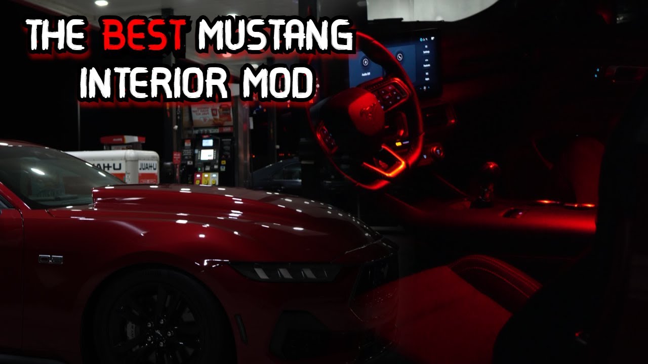 $80 Mod TRANSFORMS the 2024 Mustang GT S650 Interior!