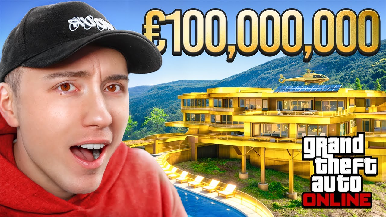 $100,000,000 UITGEVEN aan MANSIONS in GTA 5!