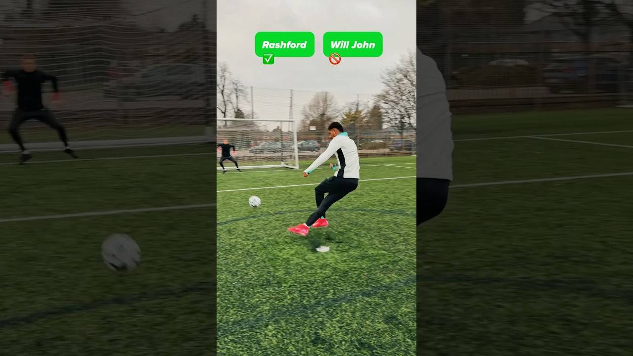 Penalty challenge vs Marcus Rashford