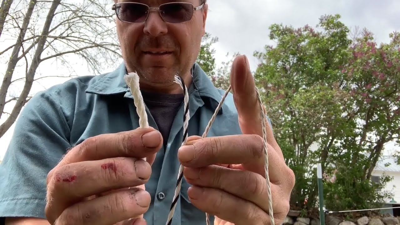 Switching Out Poly Wire For Poly Rope VLOG 001
