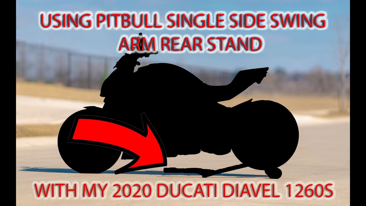 MY DUCATI DIAVEL 1260S JUST GOT BETTER WITH PITBULL STANDS
